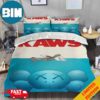 Kaws Don’t Cry Cartoon Characters Home Decoration Bedding Set With Two Pillows