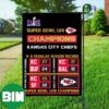 Patrick Mahomes x Travis Kelce Kansas City Chiefs Super Bowl LVIII 2023-2024 Champions Garden House Flag
