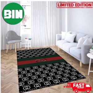 Logo Gucci Best Fashion And Luxury 2024 Home Decorations Rug Carpet For Living Room