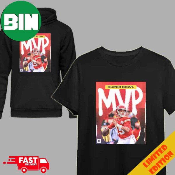 MVP Patrick Mahomes Kansas City Chiefs Is Super Bowl LVIII Champions NFL Playoffs 2023-2024 T-Shirt Hoodie