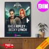 Mami Stays On Top Rhea Ripley WWE Remains The WWE Women’s World Champion WWE Elimination Chamber Perth Poster Canvas
