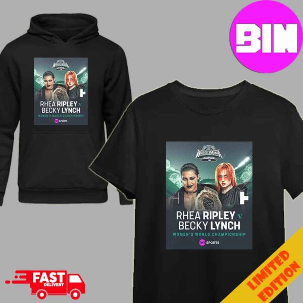 Mami vs The Man At Wrestlemania Rhea Ripley WWE Will Defend Her WWE Women’s World Championship Again Becky Lynch At WrestleMania XL WWE Elimination Chamber Perth T-Shirt Hoodie