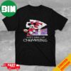 Mickey Mouse x Kansas City Chiefs Super Bowl LVIII Season 2023-2024 Champions NFL Playoffs Merchandise Unisex T-Shirt