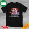 Mickey Mouse x San Francisco 49ers Super Bowl LVIII 2023-2024 Champions NFL Playoffs Merchandise Unisex T-Shirt