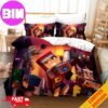 Minecraft Bedding Set Violet Background Home Decor Bedroom