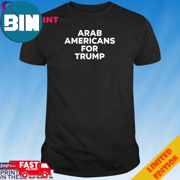 Official Chris Evans Arab Americans For Trump T-Shirt