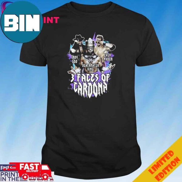 Official Matt Cardona 3 Faces Of Cardona T-Shirt