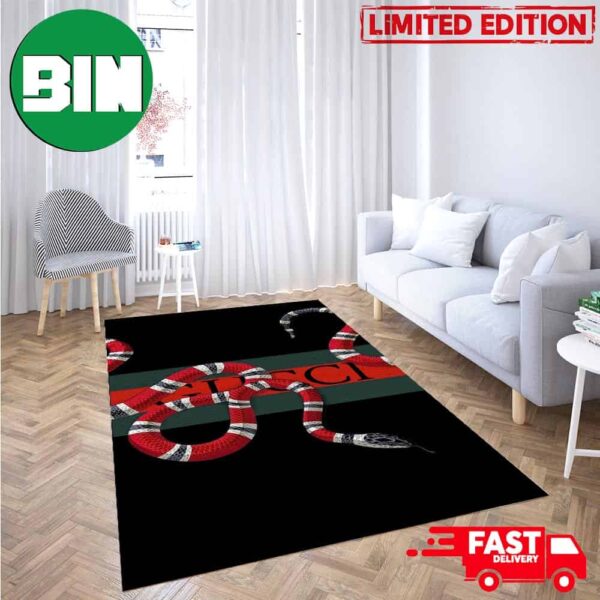 Snake And Logo Best Gucci Best Home Decor Rug Carpet For Living Room