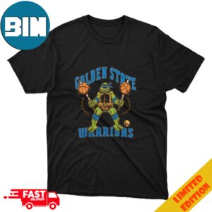 TMNT Leonardo X Golden State Warriors T Shirt Hoodie (1)