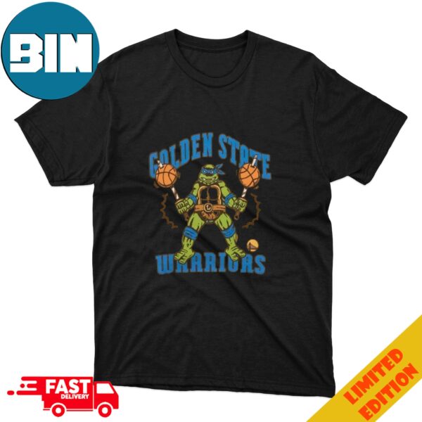 TMNT Leonardo X Golden State Warriors T-Shirt Hoodie