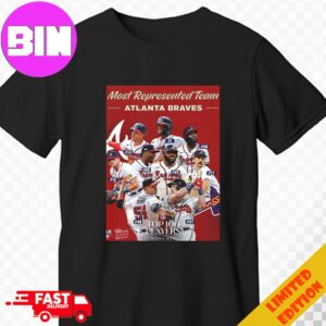The Braves Field 9 Players In The Top 100 RightNow The Most Of Any Team Unisex T-Shirt