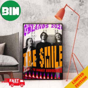The Smile Will Play Lowlands Festival This Summer 16 17 18 August Biddinghuizen Canvas Poster Movie