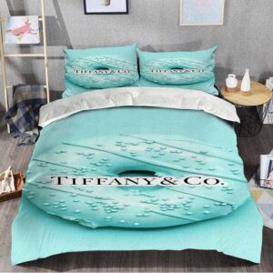 Tiffany And Co Fashion Luxury Home Decoration Bedding Set And Pillow Case