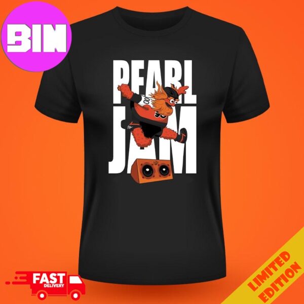 Wells Fargo Center March 14th For NHL Philadelphia Flyers x Pearl Jam Night T-Shirt