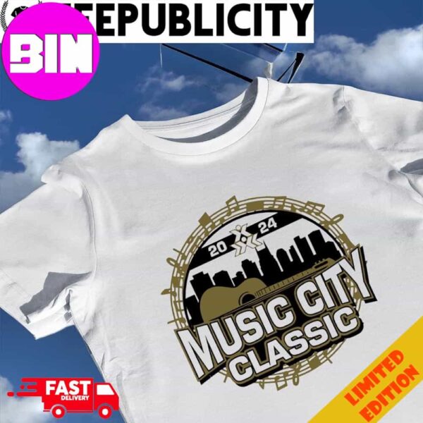 2024 Music City Classic Logo Unisex T-Shirt Hoodie Long Sleeve Sweater Fan Gifts