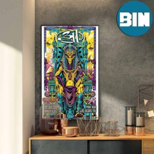311 Band In Park MGM Las Vegas Nu March 9-10 311 Day 2024 Home Decor Poster Canvas