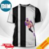 James LeBron King Of NBA Achieve 40k Point Art 3D T-Shirt