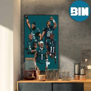 A Work Of Art Literally For Philadelphia Eagles NFL Home Decor Poster Canvas