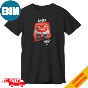 Anger Character In Inside Out 2 Only In Cinemas June 14 Limited Edition T-Shirt