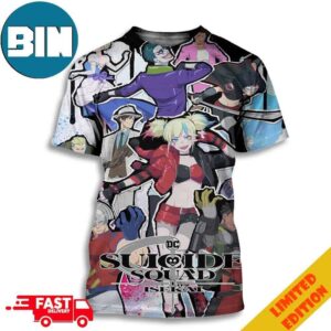 Art Poster For Suicide Squad Isekai Will Premiere In July 2024 3D Unisex T-Shirt