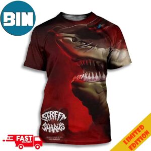 Big Slammu Character In Street Sharks Are Making A Comeback To Celebrate The 30th Anniversary 3D T-Shirt