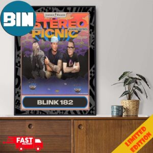 Blink-182 Festival Estereo Picnic 21-22-23 March Marzo At Parque Simon Bolivar Poster Canvas