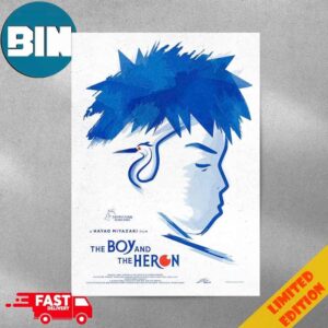 Brilliant Poster For The Boy And The Heron By Rico Jr Poster Canvas