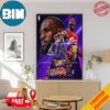 40000 Career Points For The King  LeBron James Los Angeles Lakers NBA Poster Canvas