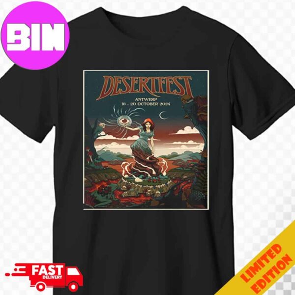 Desertfest At Antwerp Belgium In 18-20 Octorber 2024 Unisex T-Shirt