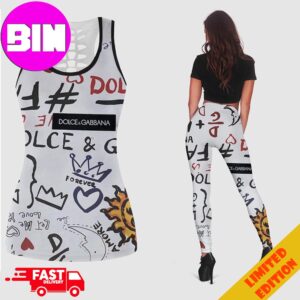 Dolce And Gabbana Funny Style For Gymer Outfit Combo 2 Tank Top And Leggings