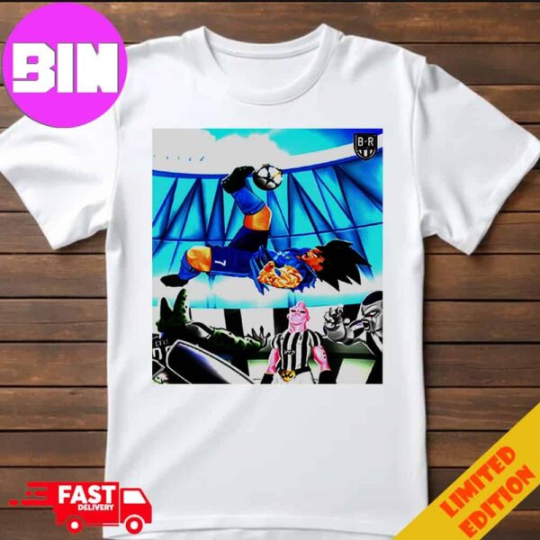 Dragon Ball Volley Goal Of Cristiano Ronaldo In Real Madrid Vs Juventus With For The Inspiration RIP Akira Toriyama Unisex T-Shirt