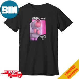 Embrassment Character In Inside Out 2 Only In Cinemas June 14 Limited Edition T-Shirt