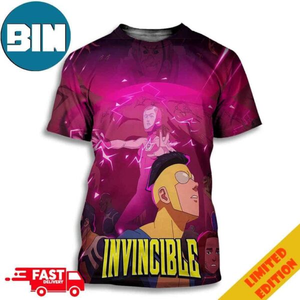 Exclusive Poster for Episode 5 Of Invincible Season 2 3D T-Shirt