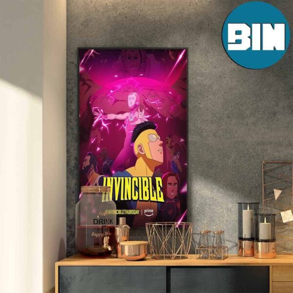 Exclusive Poster for Episode 5 Of Invincible Season 2 Home Decor Poster Canvas