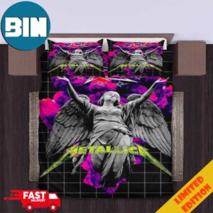 Fallen Angel Metallica Graphic Art Home Decor And Bed Room Bedding Set Duvet Cover And Pillow Cases