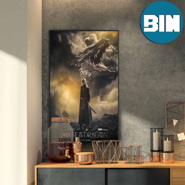 Game Of Thrones House Of The Dragon On HBO Original Summer 2024 Home Decor Poster Canvas