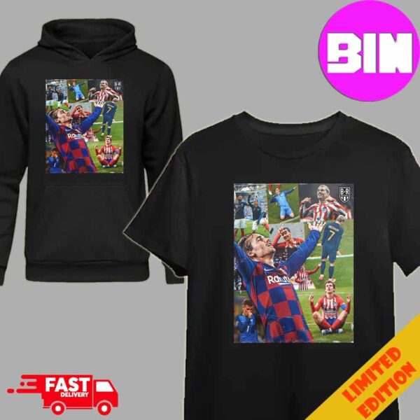 Happy Birthday Antoine GriezMann Turns 33 On March 21 2024 A Man Of Many Celebrations Hoodie T-Shirt Unisex