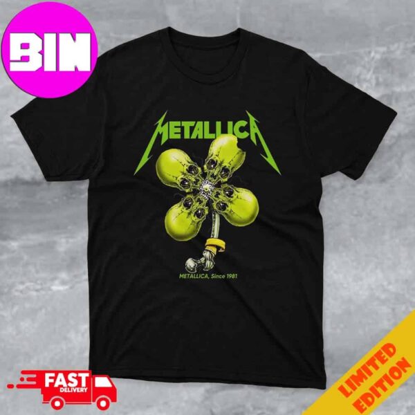 Happy Feast Of Saint Patrick Day Metallica Since 1981 Unisex T-Shirt