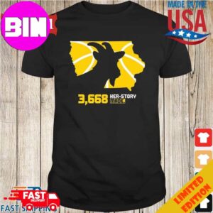Her-Story Made Goat Iowa Basketball Unisex T-Shirt Hoodie Long Sleeve Sweater Fan Gifts