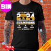 Iowa Hawkeyes Champions Back To Back To Back 2022 2023 2024 Perfect Season Signatures T-Shirt Hoodie Long Sleeve Sweater