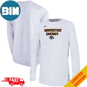 Iowa Hawkeyes Nike Youth 2024 On-Court Bench Energy T-Shirt