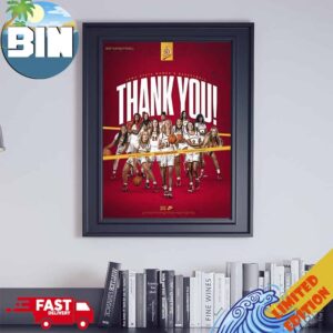 Iowa Hawkeyes The Biggest Thank You The Best Fans In The Nation Poster Canvas