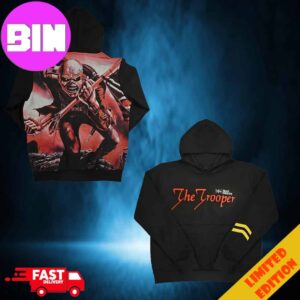 Iron Maiden Trooper Anniversary All Over Print 3D Hoodie