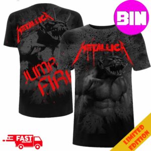 Jump In The Fire JITF Metallica Merchandise Fan Gifts All Over Print Tee Limited 3D T-Shirt Hoodie Long Sleeve