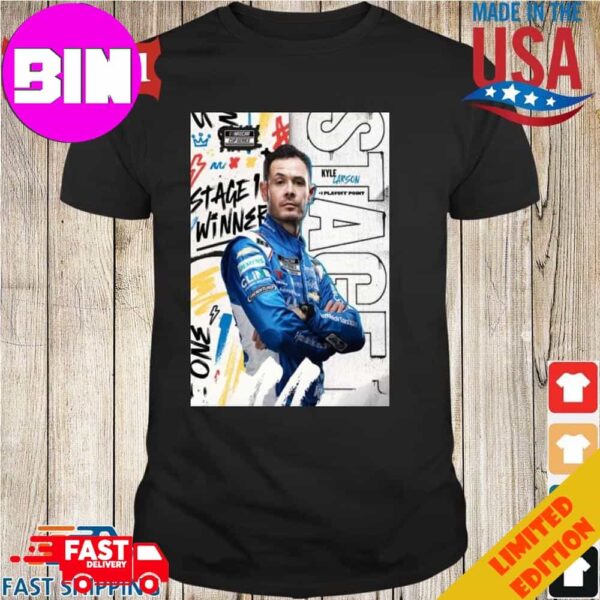 Kyle Larson The First Stage Win Of 2024 At Las Vegas Motor Speedway Nascar Cup Series Unisex T-Shirt Hoodie Long Sleeve Sweater Fan Gifts