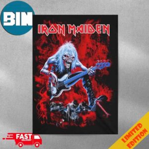 Legacy Collection Fear Of The Dark Live T-Shirt Iron Maiden Poster Canvas