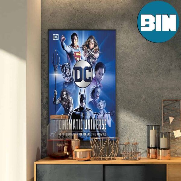 Marvel DC Cinematic Universe A Celebration Of DC At The Movies Home Decor Poster Canvas