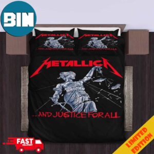 Metallica And Justice For All Album Duvet Cover And Pillow Cases Bedding Set