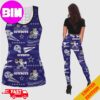 Funny Star Wars Pattern Combo Tank Top And Leggings Gym Outfit