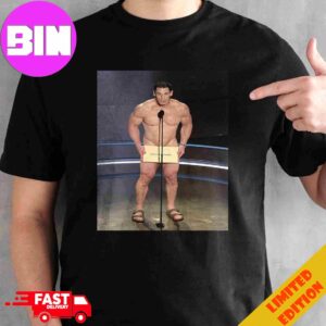 Naked John Cena Oscar Funny Merch Unisex T-Shirt